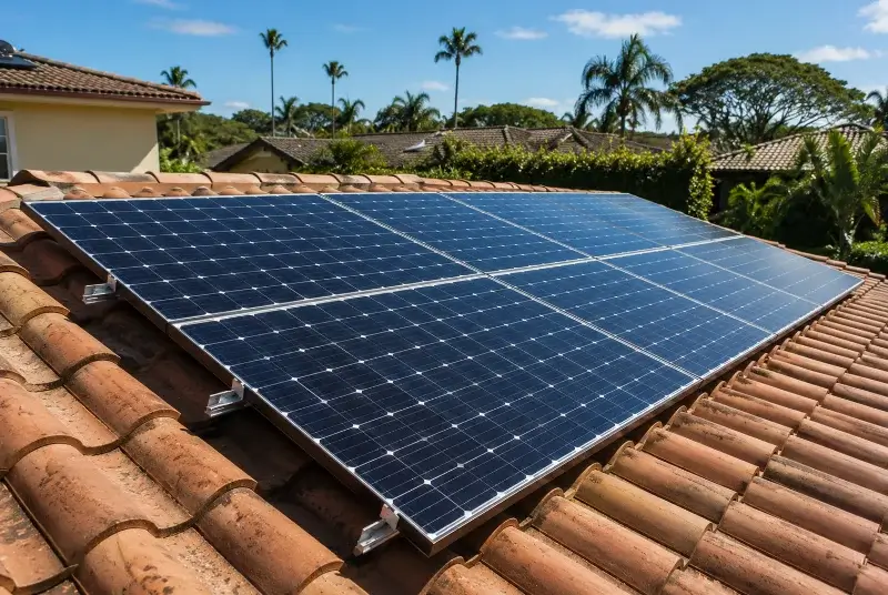 Installation de panneaux solaires à Lobsann